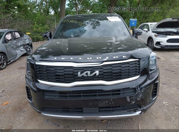 5XYP34HCXNG259088 2022 KIA TELLURIDE Black Vista del salpicadero