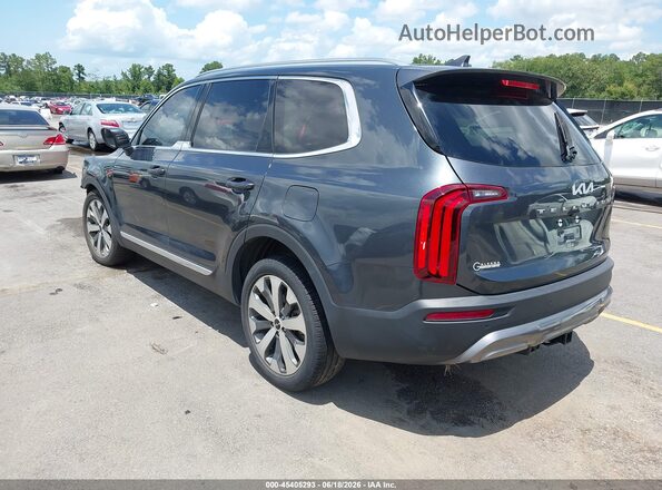 5XYP34HCXNG314963 2022 KIA TELLURIDE Gray Tył lewy