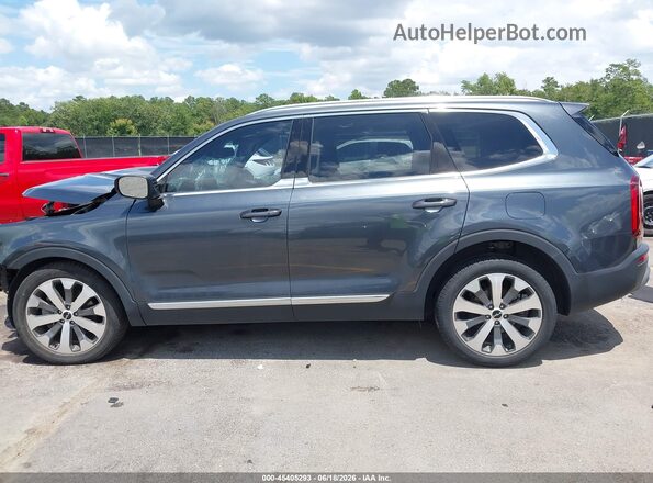 5XYP34HCXNG314963 2022 KIA TELLURIDE Gray 