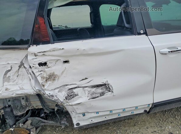 5XYP3DGC0RG447593 2024 KIA TELLURIDE White Rear seats view