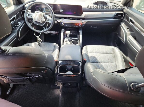 5XYP3DGC0RG498415 2024 KIA TELLURIDE Gray Dashboard view