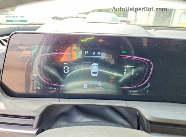5XYP3DGC0RG498415 2024 KIA TELLURIDE Gray Instrument cluster view