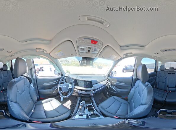 5XYP3DGC1SG664303 2025 KIA TELLURIDE Угольный Панорамный вид салона 360°