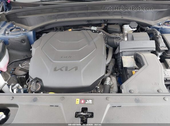 5XYP3DGC2RG506790 2024 KIA TELLURIDE Blue Вид ззаду