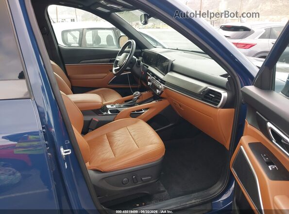 5XYP3DGC2RG506790 2024 KIA TELLURIDE Blue Вид салону спереду
