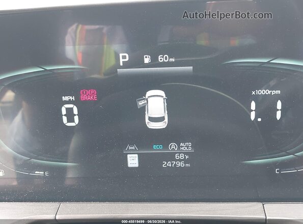 5XYP3DGC2RG506790 2024 KIA TELLURIDE Blue Вид задніх сидінь