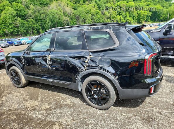 5XYP3DGC2SG570236 2025 KIA TELLURIDE Black უკანა მარცხენა