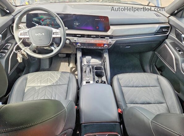 5XYP3DGC2SG570236 2025 KIA TELLURIDE Black წინა პანელის ხედი