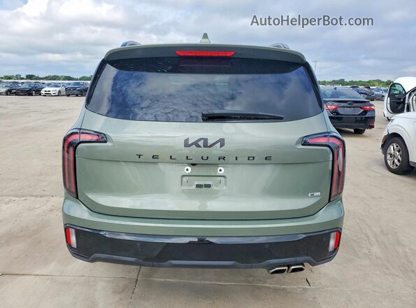 5XYP3DGC2SG653066 2025 KIA TELLURIDE Green Vista trasera