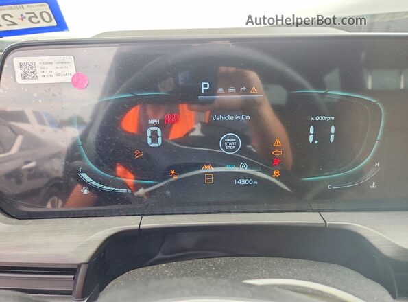 5XYP3DGC2SG653066 2025 KIA TELLURIDE Green Vista del cuadro de instrumentos