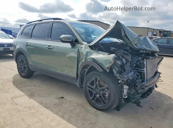 5XYP3DGC2SG653066 2025 KIA TELLURIDE Green Delantero derecho