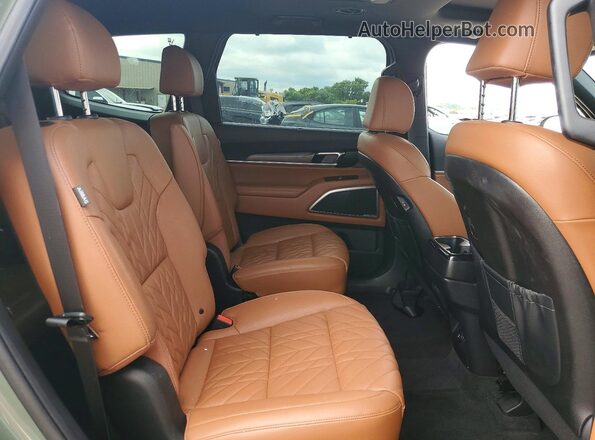 5XYP3DGC2SG653066 2025 KIA TELLURIDE Green Vista interior trasera