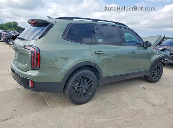 5XYP3DGC2SG653066 2025 KIA TELLURIDE Green Trasero derecho