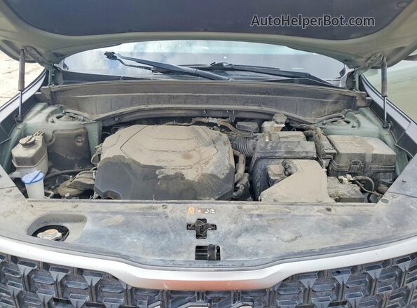 5XYP3DGC3PG332385 2023 KIA TELLURIDE Зеленый Вид задней части салона