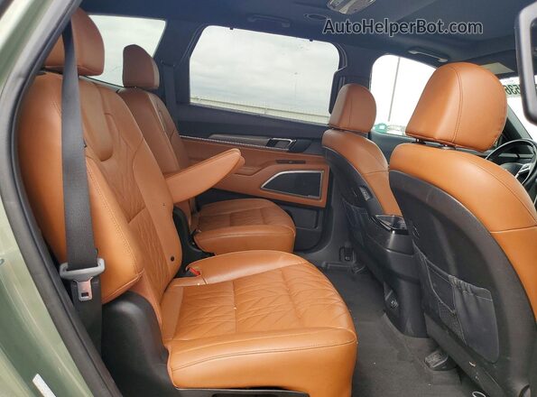 5XYP3DGC3PG332385 2023 KIA TELLURIDE Зеленый Вид задних сидений