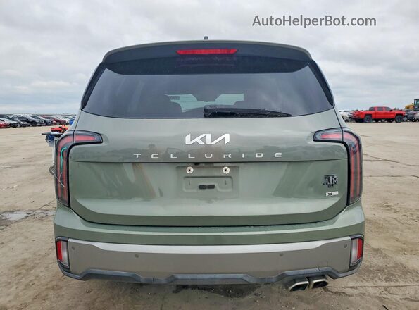 5XYP3DGC3PG332385 2023 KIA TELLURIDE Зеленый Вид сзади
