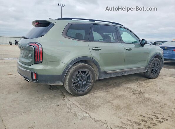 5XYP3DGC3PG332385 2023 KIA TELLURIDE Зеленый Задняя правая четверть