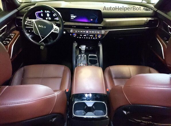 5XYP3DGC3RG538356 2024 KIA TELLURIDE Black Dashboard view