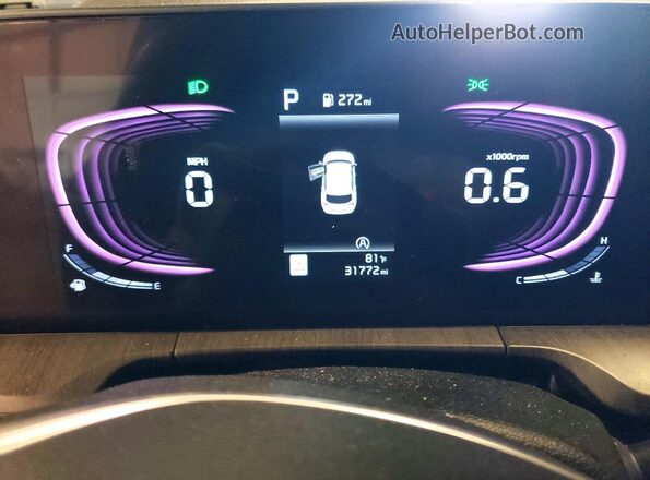 5XYP3DGC3RG538356 2024 KIA TELLURIDE Black Instrument cluster view