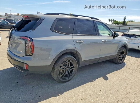 5XYP3DGC4RG452151 2024 KIA TELLURIDE Gray Trasero derecho