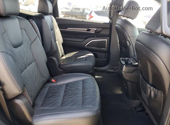 5XYP3DGC4RG452151 2024 KIA TELLURIDE Gray Vista de los asientos traseros
