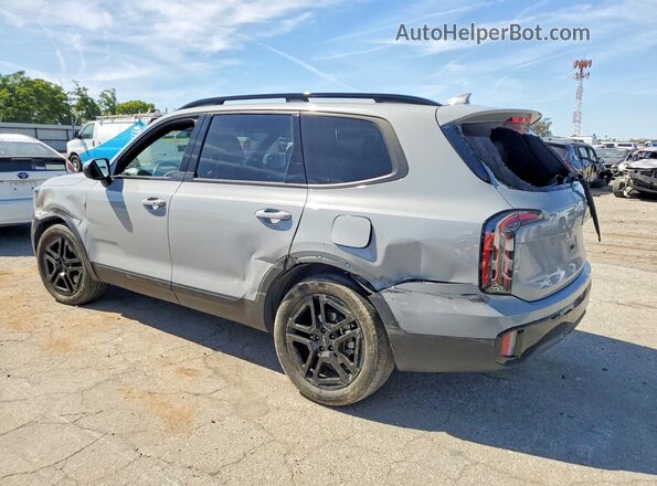 5XYP3DGC4RG452151 2024 KIA TELLURIDE Gray Trasero izquierdo