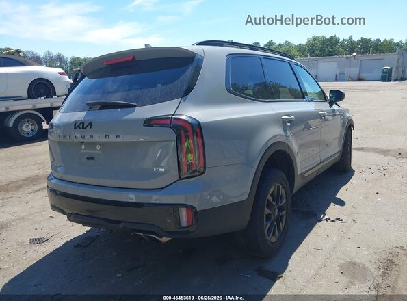 5XYP3DGC4SG650587 2025 KIA TELLURIDE Gray Trasero derecho