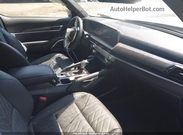 5XYP3DGC4SG650587 2025 KIA TELLURIDE Gray Vista interior delantera