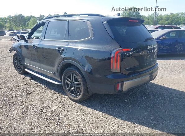 5XYP3DGC5PG363962 2023 KIA TELLURIDE Черный Задняя левая четверть