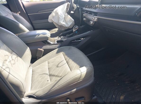 5XYP3DGC5PG363962 2023 KIA TELLURIDE Черный Вид салона спереди