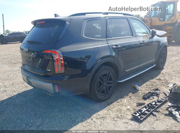 5XYP3DGC5PG363962 2023 KIA TELLURIDE Черный Задняя правая четверть