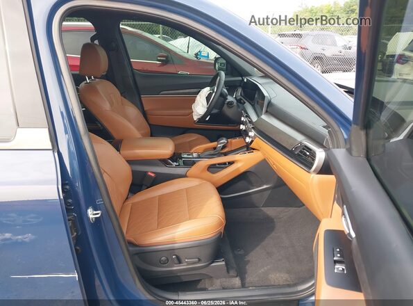 5XYP3DGC5RG544921 2024 KIA TELLURIDE Blue Front interior view
