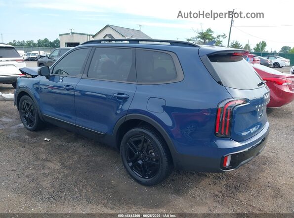 5XYP3DGC5RG544921 2024 KIA TELLURIDE Blue Rear left