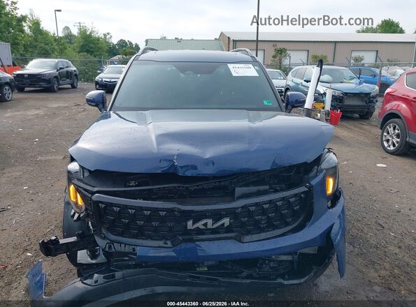 5XYP3DGC5RG544921 2024 KIA TELLURIDE Blue Front view