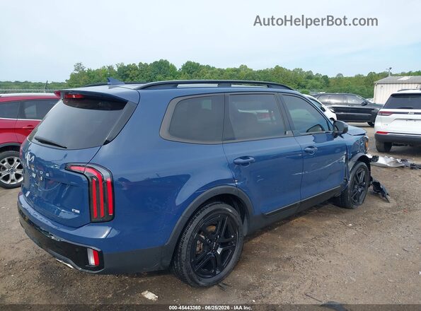 5XYP3DGC5RG544921 2024 KIA TELLURIDE Blue Rear right
