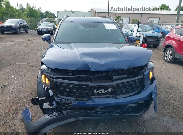5XYP3DGC5RG544921 2024 KIA TELLURIDE Blue Instrument cluster view