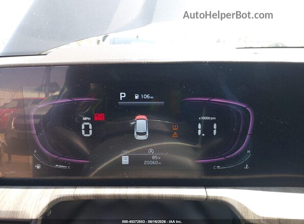 5XYP3DGC6RG524466 2024 KIA TELLURIDE Gray Vista de los asientos traseros