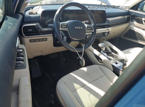 5XYP3DGC6SG647917 2025 KIA TELLURIDE Blue Dashboard view