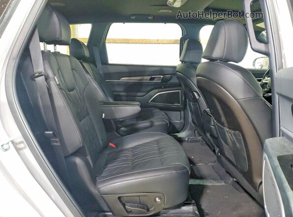 5XYP3DGC7RG550204 2024 KIA TELLURIDE Gray უკანა სალონის ხედი