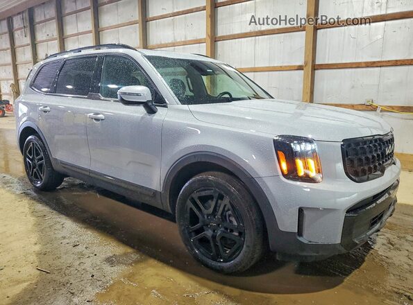 5XYP3DGC7RG550204 2024 KIA TELLURIDE Gray წინა მარჯვენა