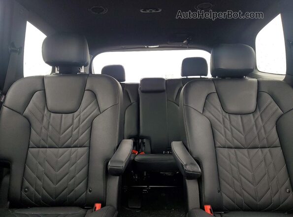 5XYP3DGC7RG550204 2024 KIA TELLURIDE Gray უკანა სავარძლების ხედი