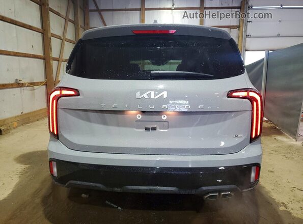 5XYP3DGC7RG550204 2024 KIA TELLURIDE Gray უკანა ხედი