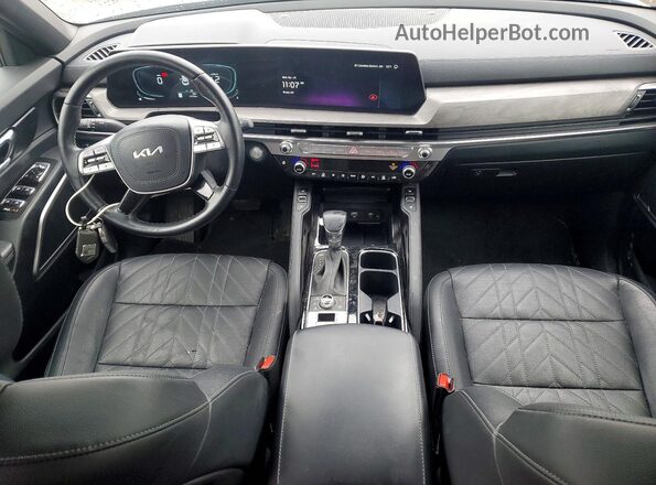 5XYP3DGC7RG550204 2024 KIA TELLURIDE Gray წინა პანელის ხედი