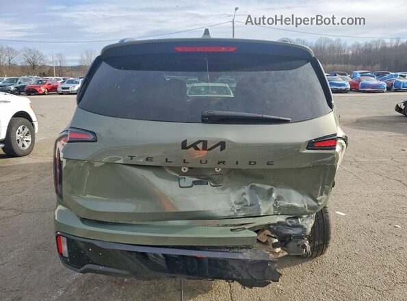 5XYP3DGC7SG630124 2025 KIA TELLURIDE Green Вид ззаду