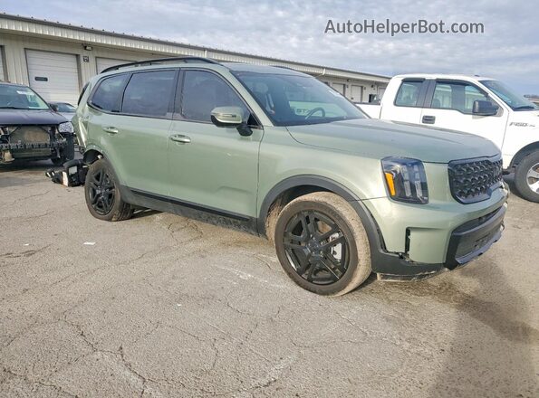 5XYP3DGC7SG630124 2025 KIA TELLURIDE Green Передня права чверть