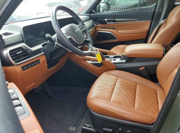 5XYP3DGC7SG630124 2025 KIA TELLURIDE Green Вид салону спереду