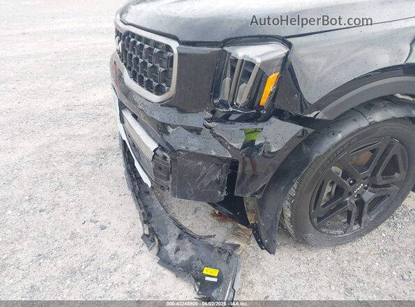 5XYP3DGC8PG330700 2023 KIA TELLURIDE Black Front view