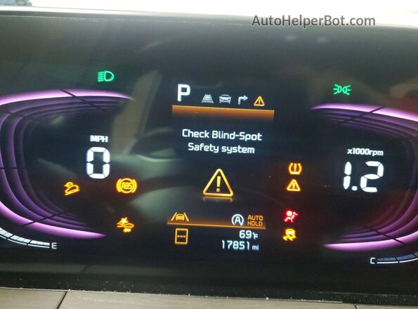 5XYP3DGC8SG565736 2025 KIA TELLURIDE White Vista del cuadro de instrumentos