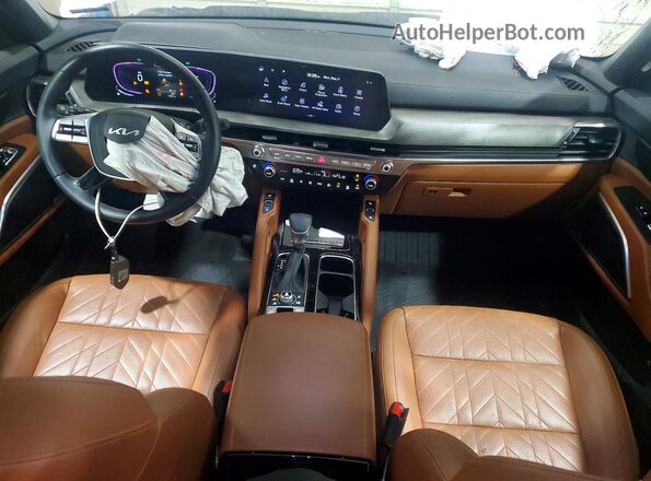 5XYP3DGC8SG565736 2025 KIA TELLURIDE White Vista del salpicadero
