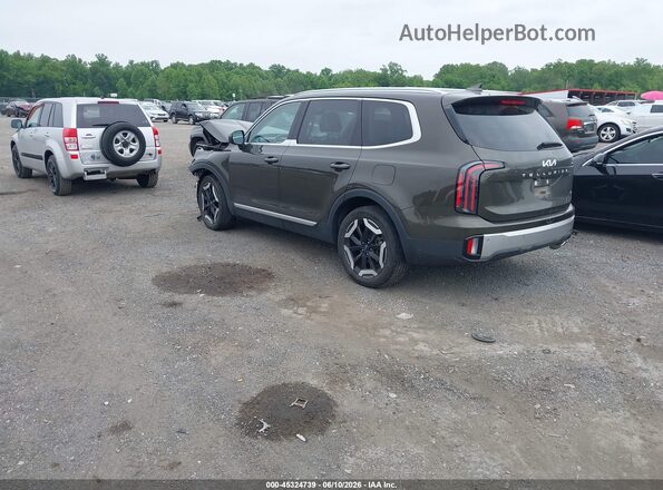 5XYP3DGC9PG339129 2023 KIA TELLURIDE Brown Trasero izquierdo